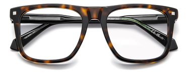 Men Premium Polaroid Eyeglasses: PLD D506 - Havana(2) - SpecSMART Eye Clinic (Front View)